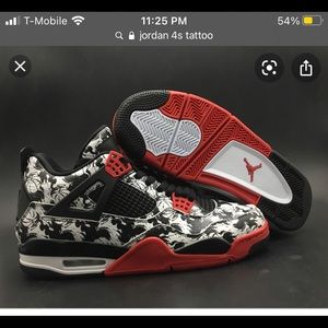Brand New (Tatoo) Jordan 4s